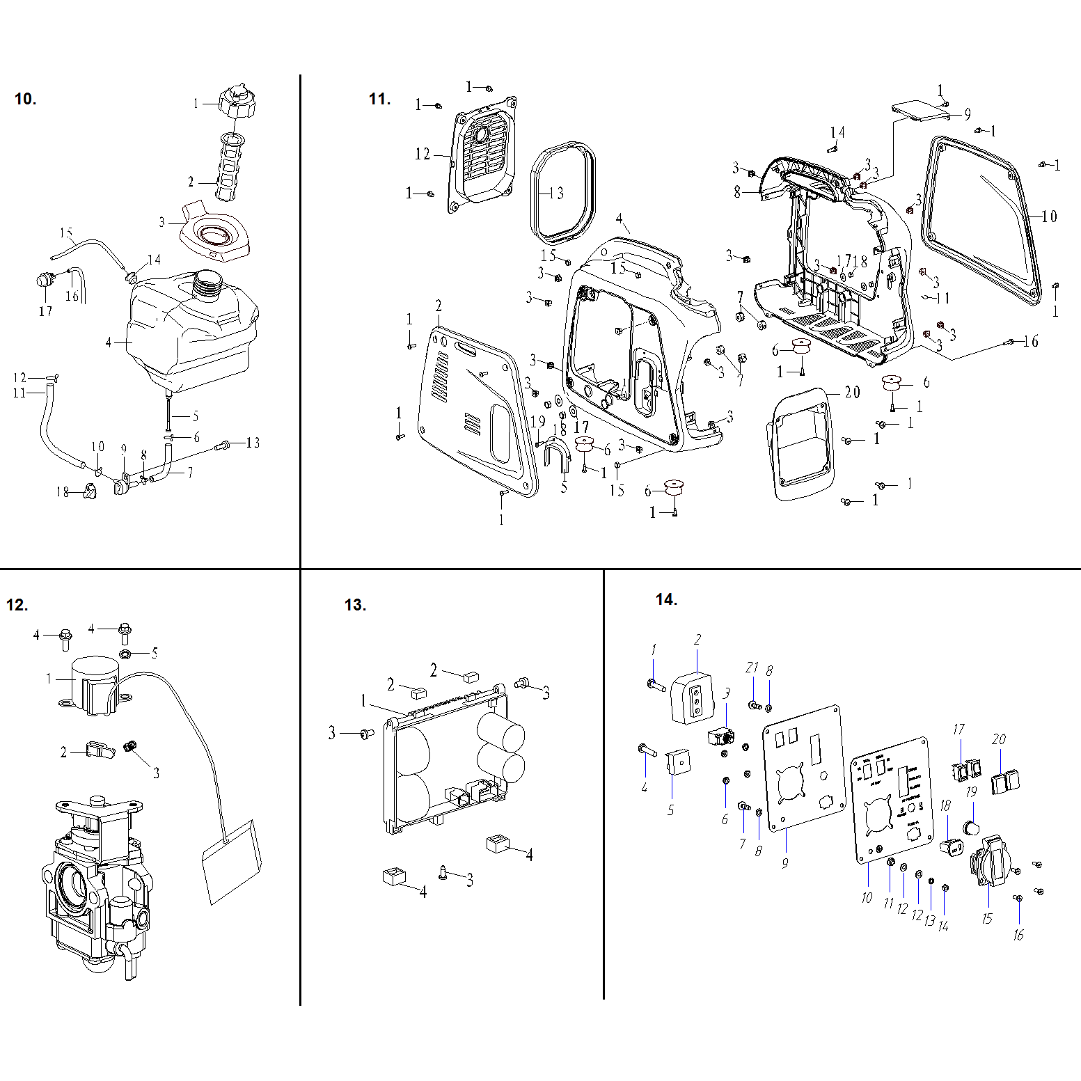 Генератор инверторный GI-1500