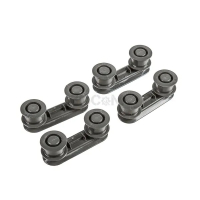 Комплект роликов (4 шт.) 4055260790 для направляющих ящика для посудомоечных машин Electrolux